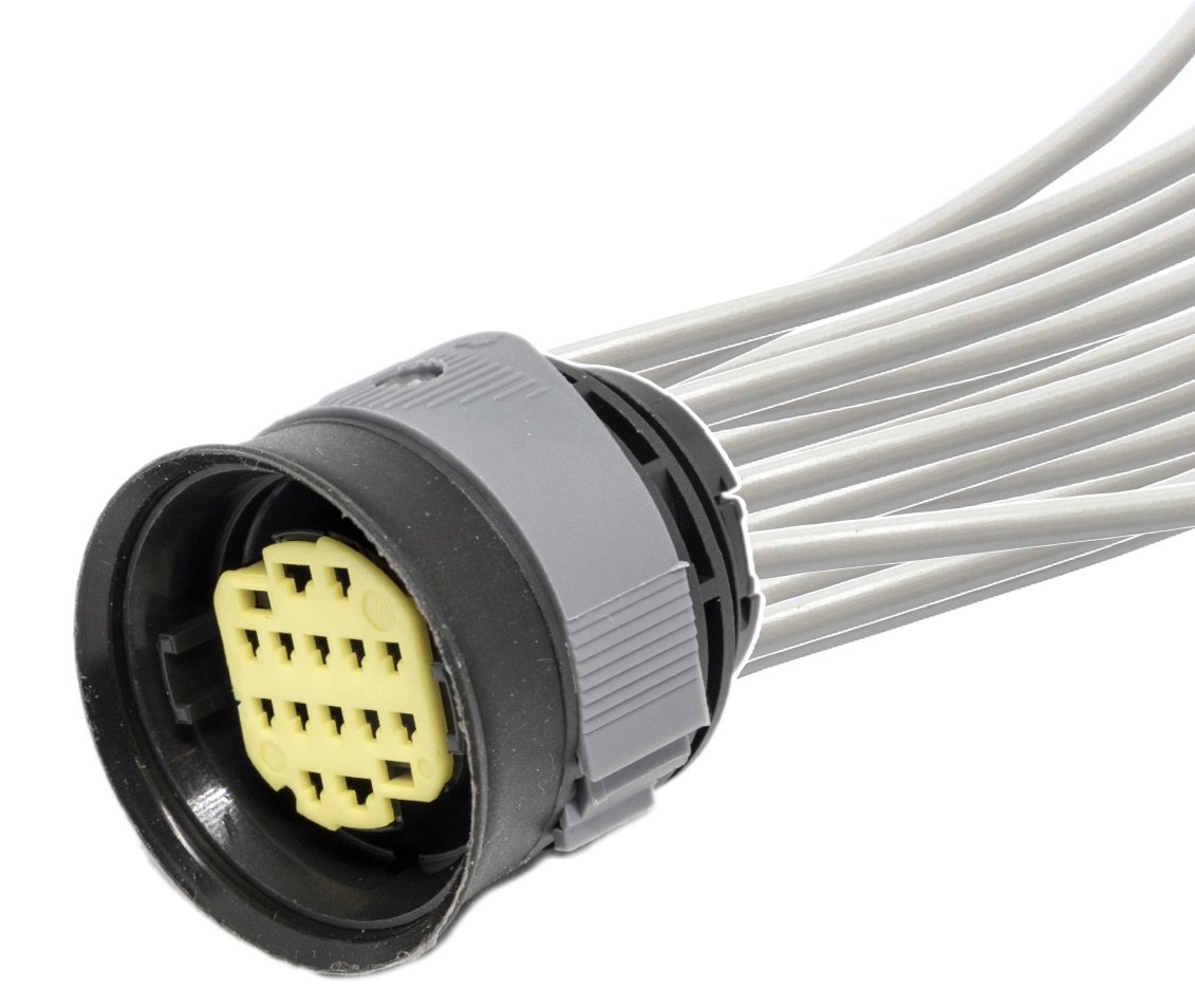 HELLA 8KA 152 134-007 Fascio Cavi Per Luce Posteriore – Con Bussola In Gomma – Cavo 500 Mm