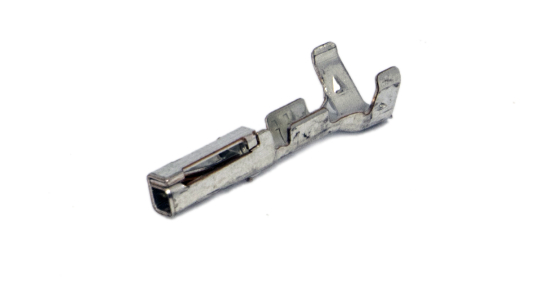 6,3 Mm Connettori Vanga/lucar Donna Ottone X 100 - Terminali - Foto 6