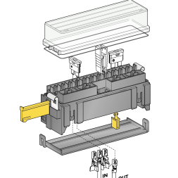 Immagine prodotto: PORTAFUSIBILE UNIVAL 16 VIE