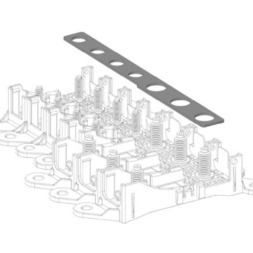 Immagine prodotto: BUSBAR PORTAFUSIBILI MEGA-MIDI MODILARI