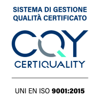 SIAMO CERTIFICATI ISO 9001:2015